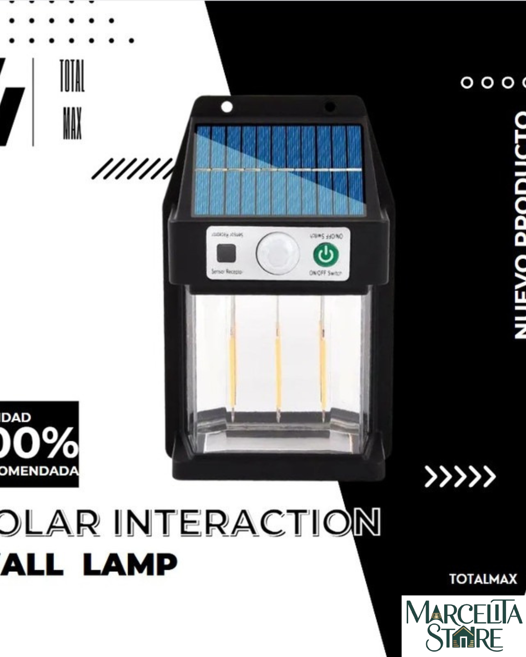Solar Interaction Wall Lamp