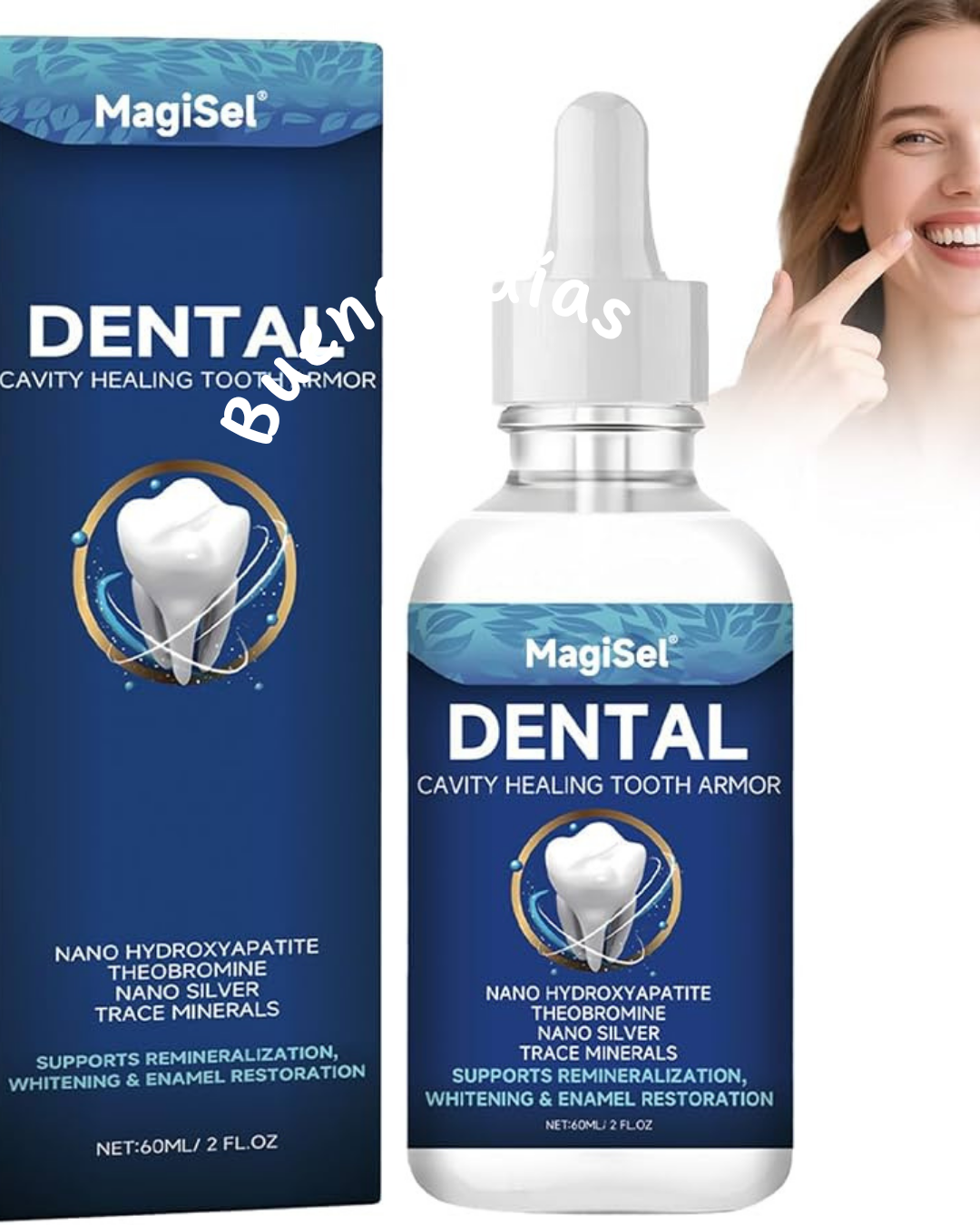 REPARADOR DENTAL CON HIDROXIAPATITA